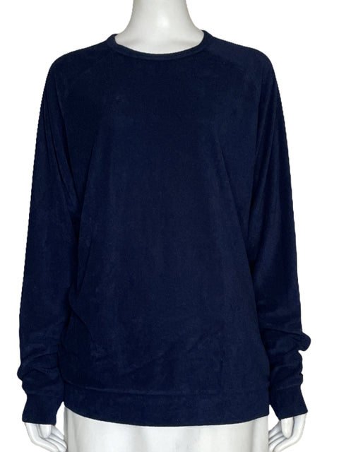 Sweater Onia Terciopelo Azul - Talla M