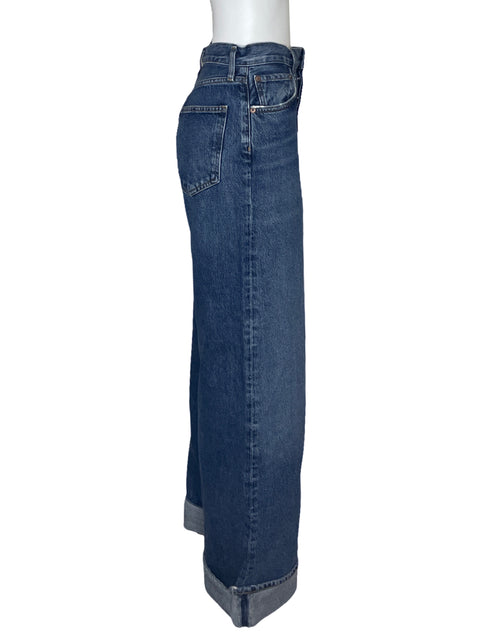 Pantalón Agolde Dobles Denim Azul-Talla 26