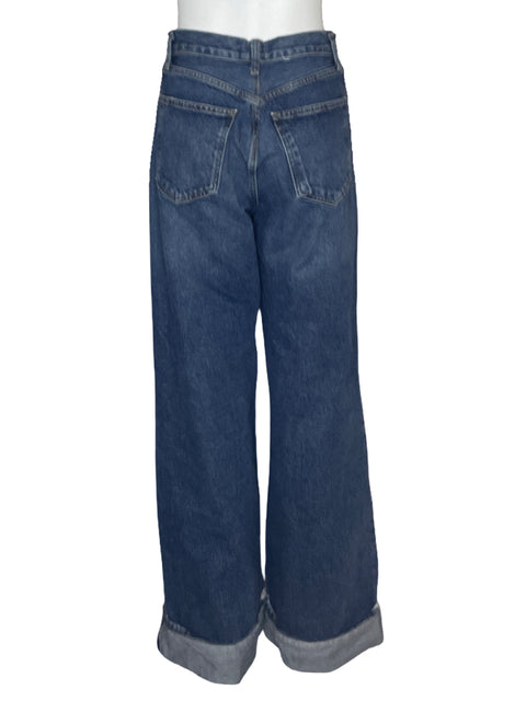 Pantalón Agolde Dobles Denim Azul-Talla 26