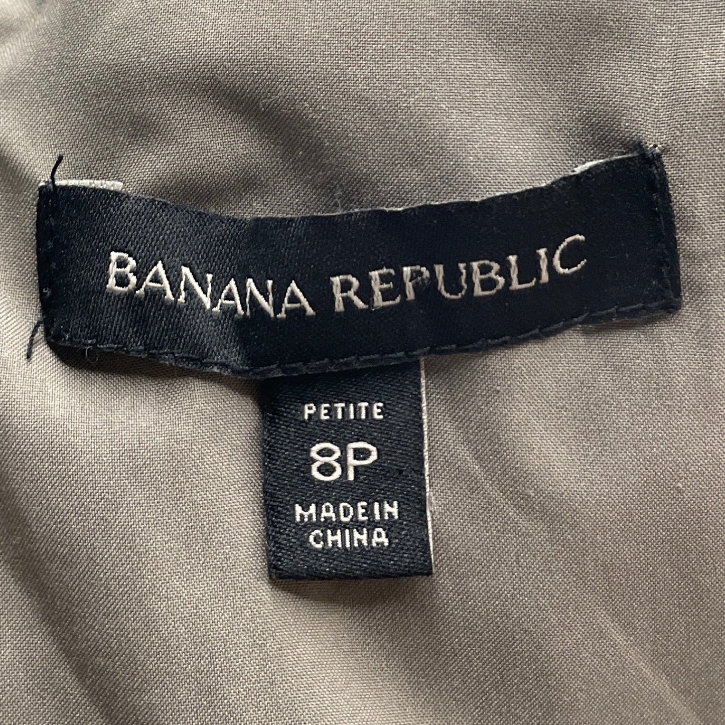 Vestido Banana Republic Plisado Verde-Talla 8