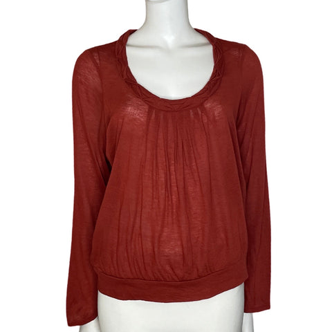 Blusa The Limited Manga Larga Rojo-Talla M