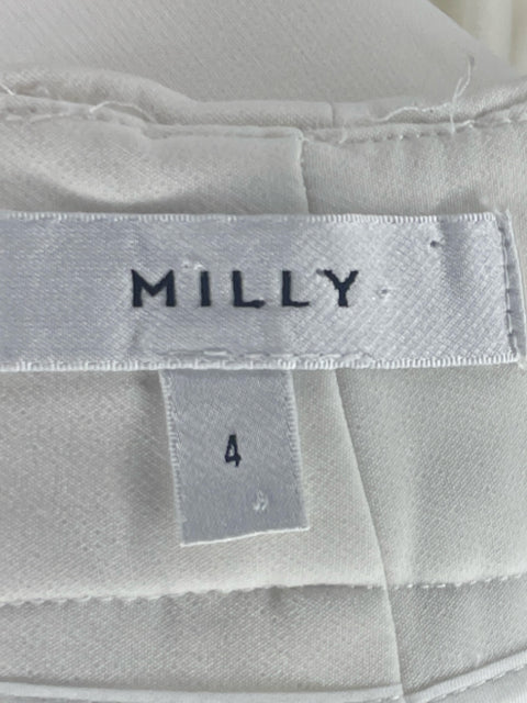 Pantalón Milly Pintuks Blanco-Talla 4