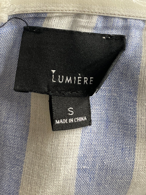 Mono Lumiére Rayas Azul-Talla S