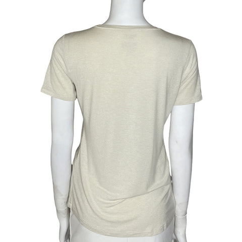 Sueter Nine West Rayas Blanco-Talla S