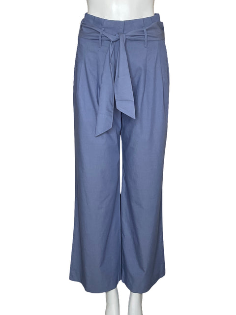Pantalón Antonio Melani Plisado Azul-Talla 2