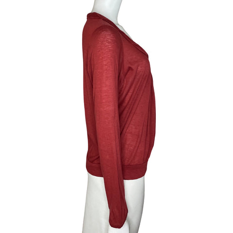 Blusa The Limited Manga Larga Rojo-Talla M