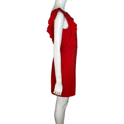 Vestido Zocca Vuelos Naranja-Talla 10