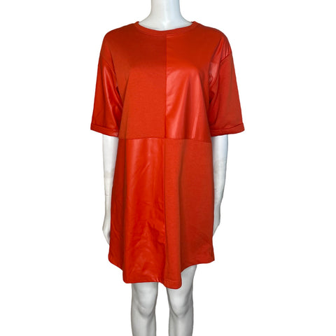 Sueter Galita Manga Corta Naranja-Talla L