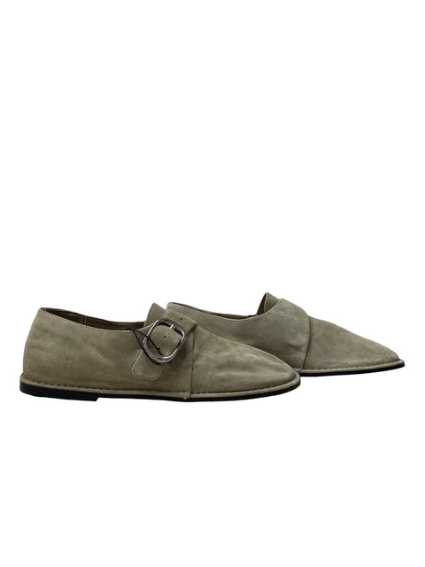 Calzado Massimo Dutti Split Loafers Gris - Talla 38