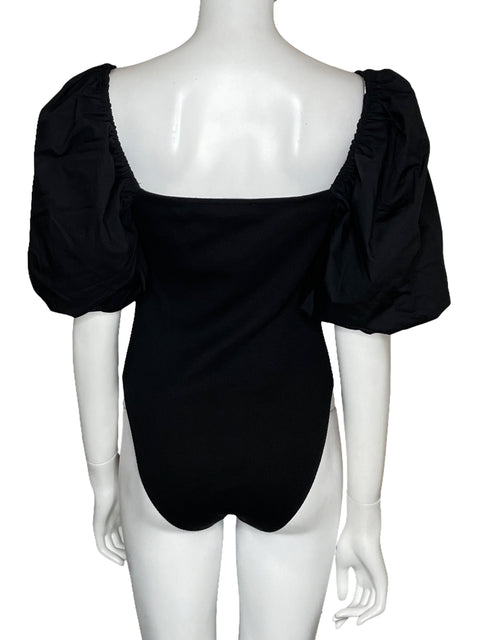 Body Zara Mangas Bombachas Negro-Talla L