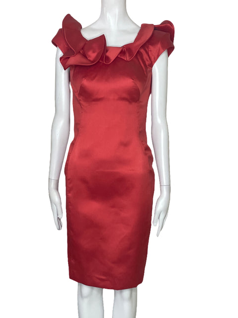 Vestido Le Pret De Gemmy Vuelo Rojo-Talla 4