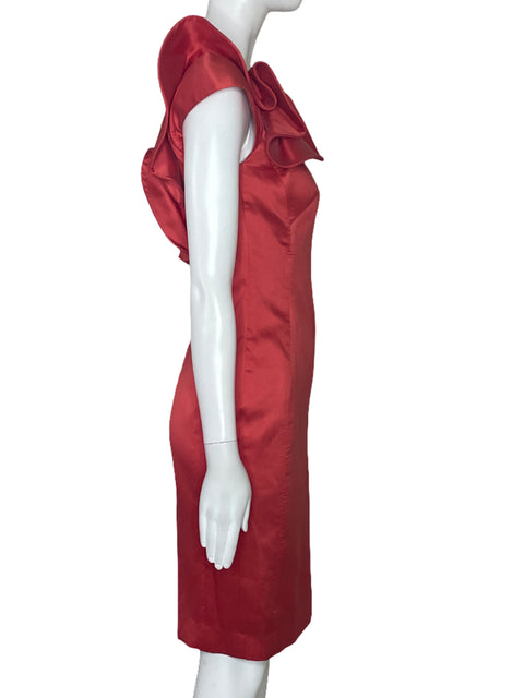 Vestido Le Pret De Gemmy Vuelo Rojo-Talla 4
