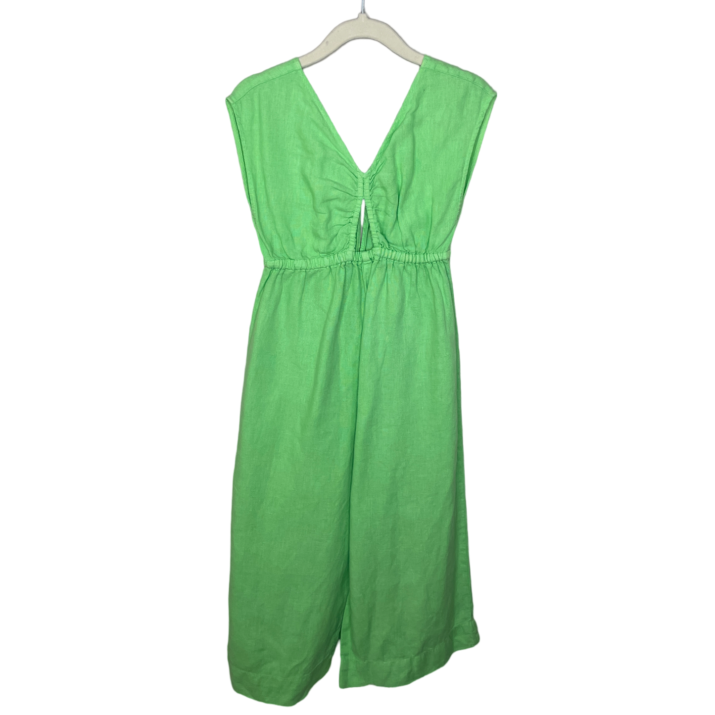 Mono ZARA Sin Mangas Fluido Verde - Talla 7