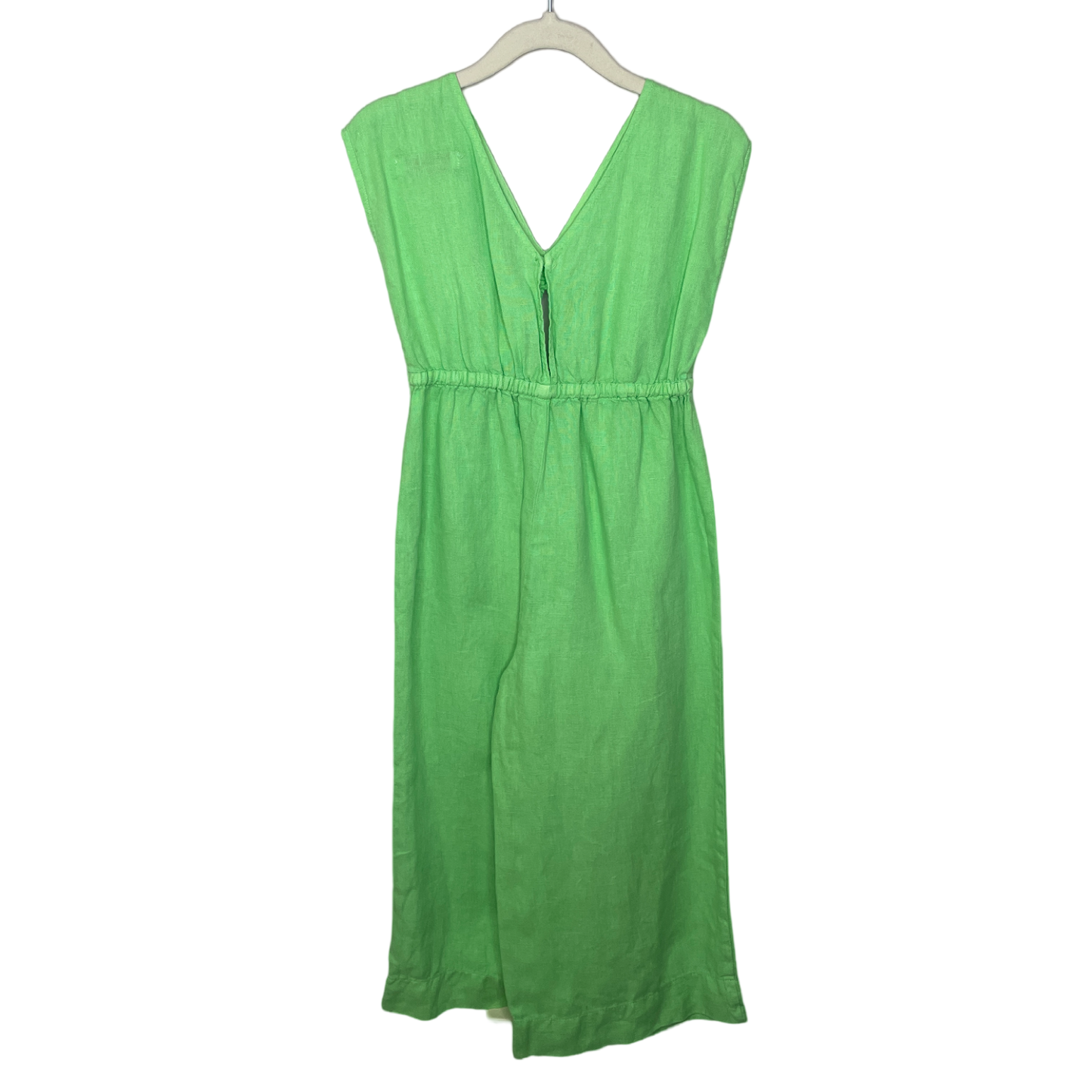 Mono ZARA Sin Mangas Fluido Verde - Talla 7