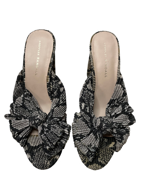Calzado Loeffler Randall Penny Tacon Negro - Talla 9