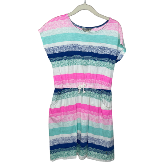 Vestido LUCKY BRAND Rayas Tie Dye Blanco - Talla S