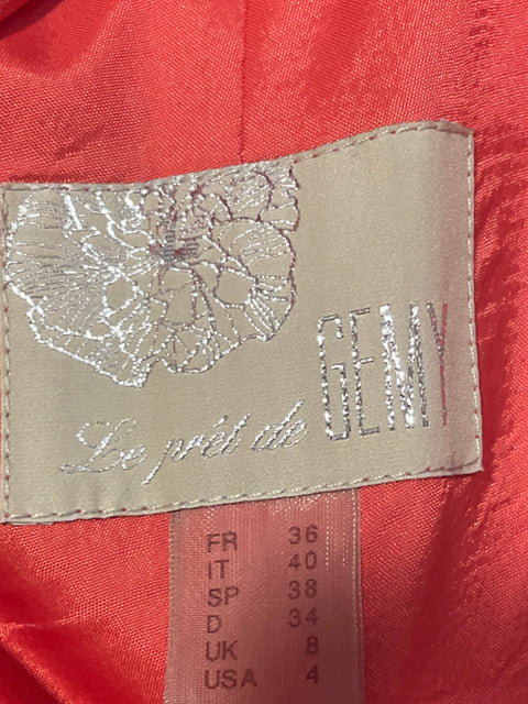 Vestido Le Pret De Gemmy Vuelo Rojo-Talla 4