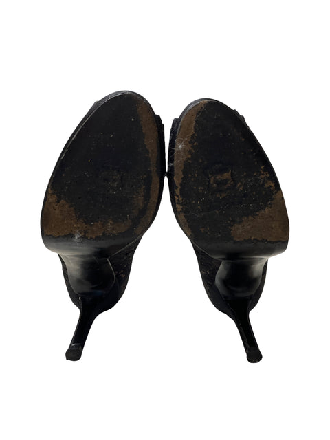 Calzado Stuart Weitzman Pump Tacón Negro - Talla 8