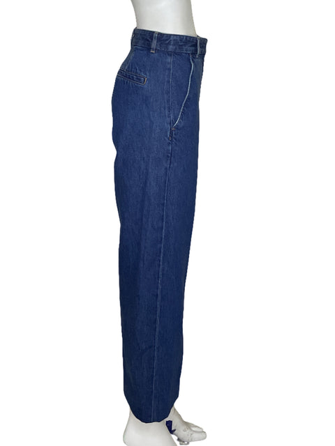 Pantalón Babaton Wide Leg Azul - Talla 2