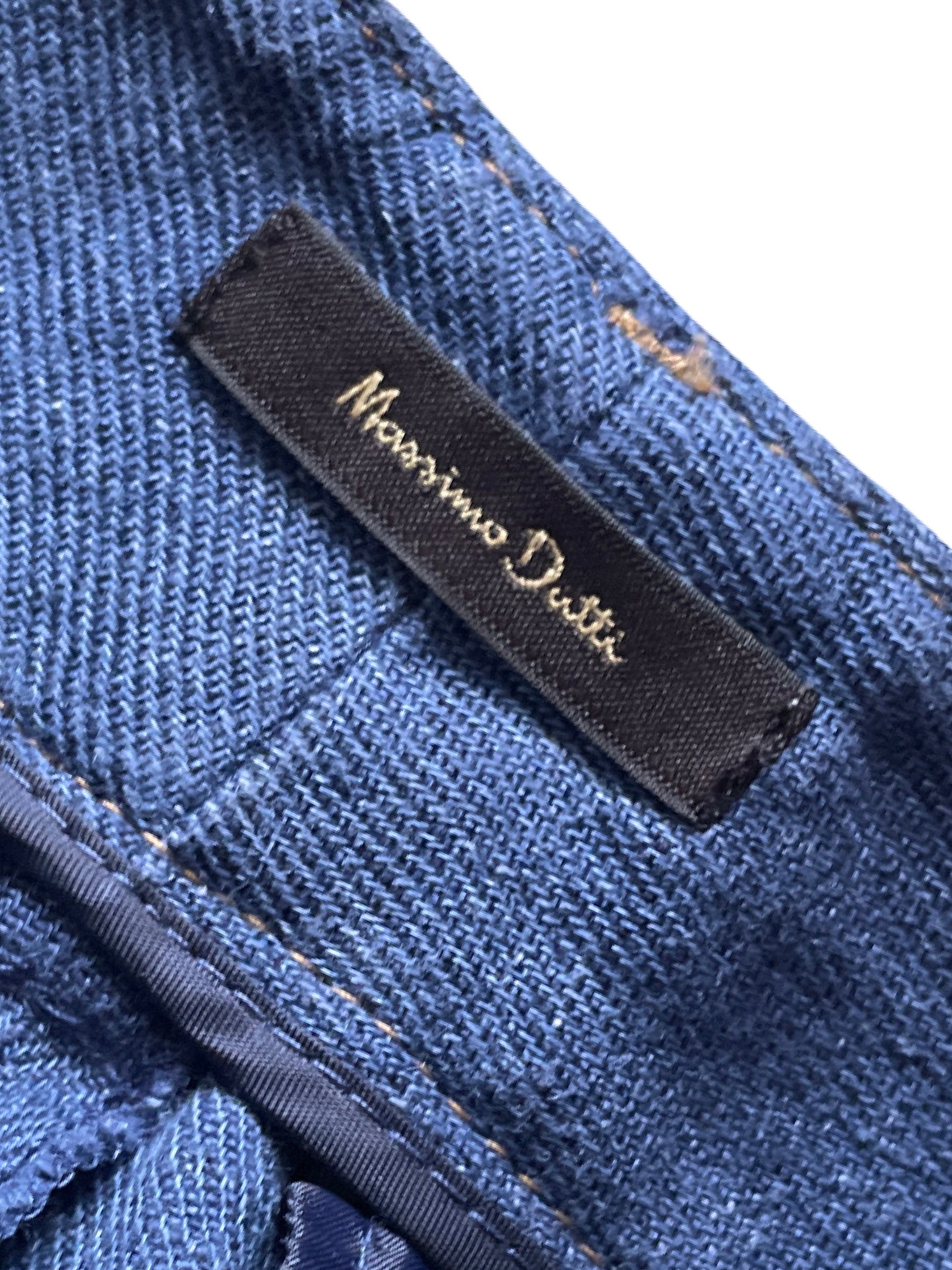 Short Massimo Dutti Cargo  Azul-Talla 6