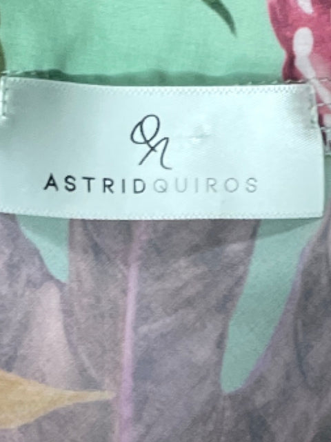 Set Astrid Quiros Estampado Verde-Talla S