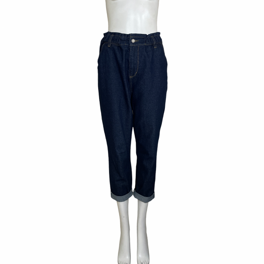 Pantalón LOLA PREMIUM PaperBag Denim Azul - Talla 6