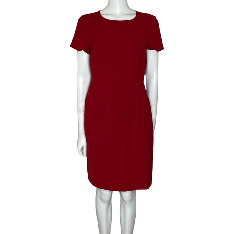 Vestido Loft Drapeado Rojo-Talla 6