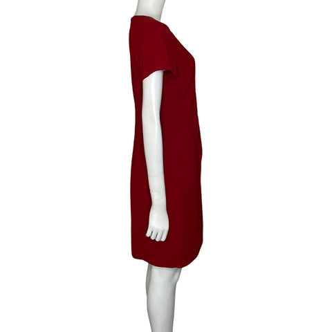 Vestido Loft Drapeado Rojo-Talla 6