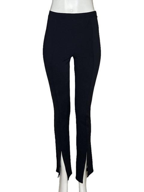 Pantalón Reformation Fletcher Negro - Talla XSP