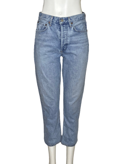 Pantalón Agolde Los Angeles Azul - Talla 25
