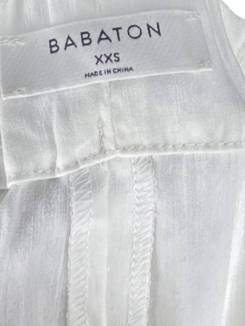 Pantalón Babaton Lino Blanco  - Talla XXS