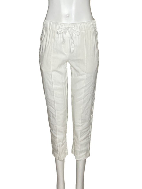Pantalón Babaton Lino Blanco  - Talla XXS