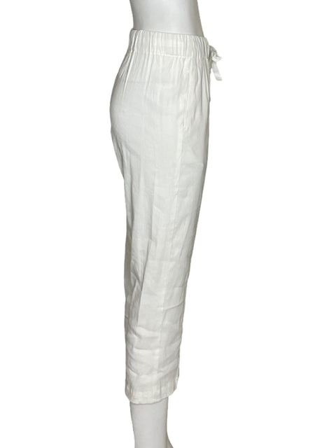 Pantalón Babaton Lino Blanco  - Talla XXS