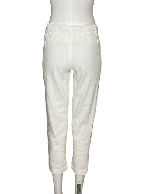 Pantalón Babaton Lino Blanco  - Talla XXS
