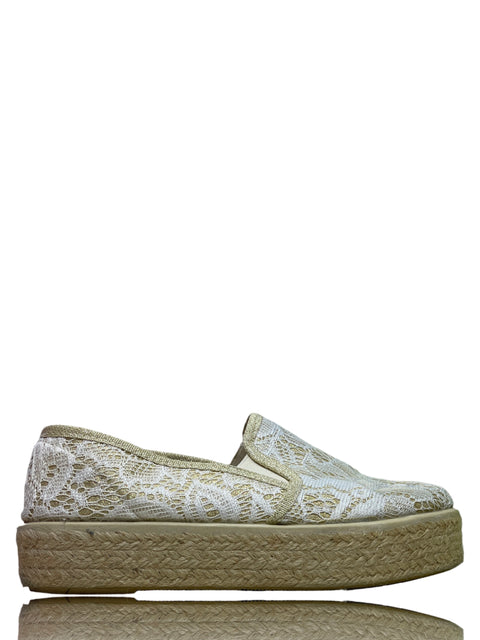 Calzado Kenneth Cole Encaje Blancos-Talla 35