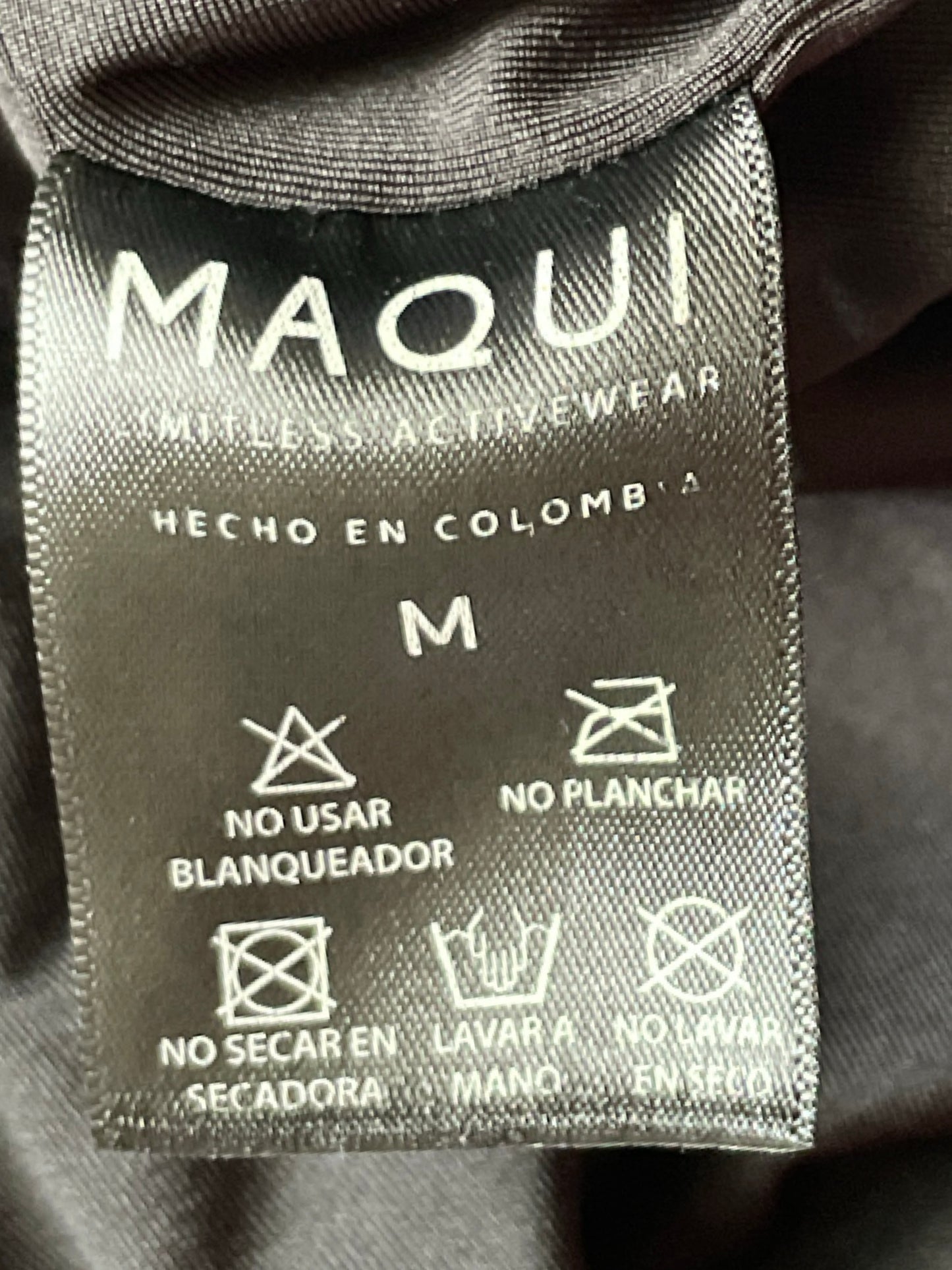 Romper Maqui Studio High Intensity Negro-Talla M