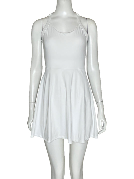Vestido Healthyoga Short Blanco-Talla M