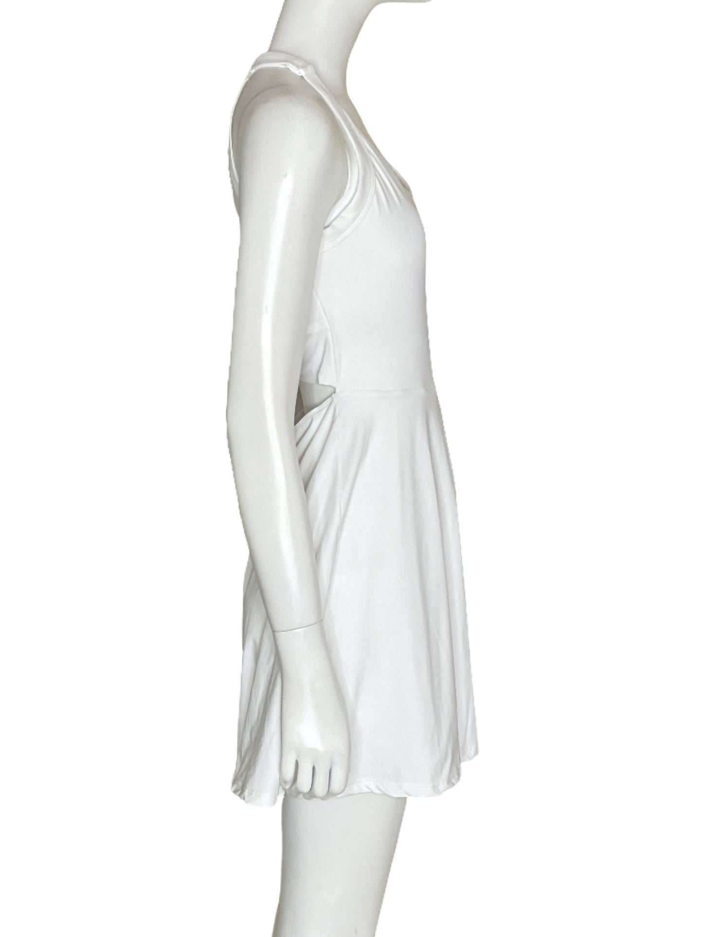 Vestido Healthyoga Short Blanco-Talla M