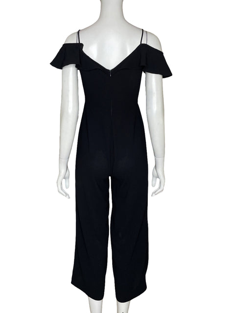 Mono Zara Flecos Negro - Talla XS