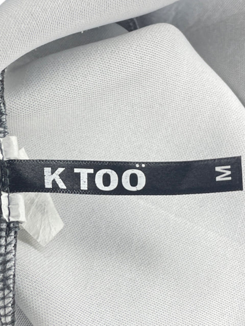 Abrigo K Too Mangas Bombacha Gris-Talla M