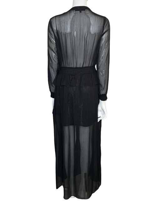 Vestido Endless Rose Camisero Maxi Negro-Talla S