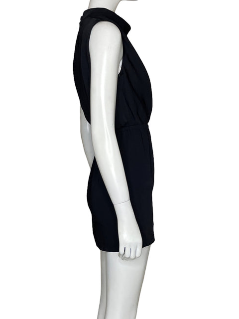 Vestido Babaton Mini Fluido Negro - Talla 2XS