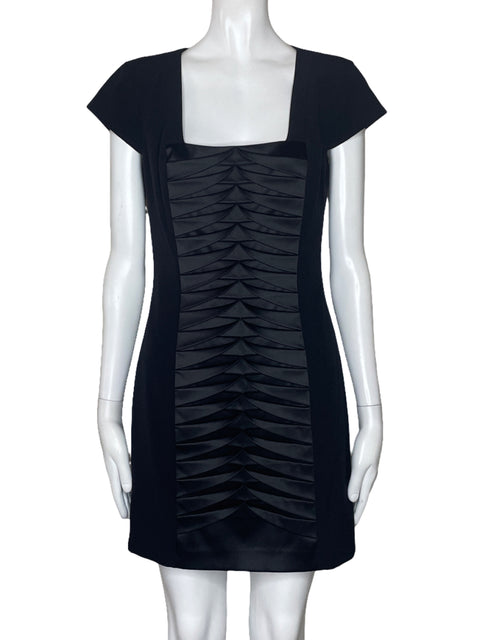 Vestido Laundry By Shelli Segal Midi Sheath Negro-Talla M