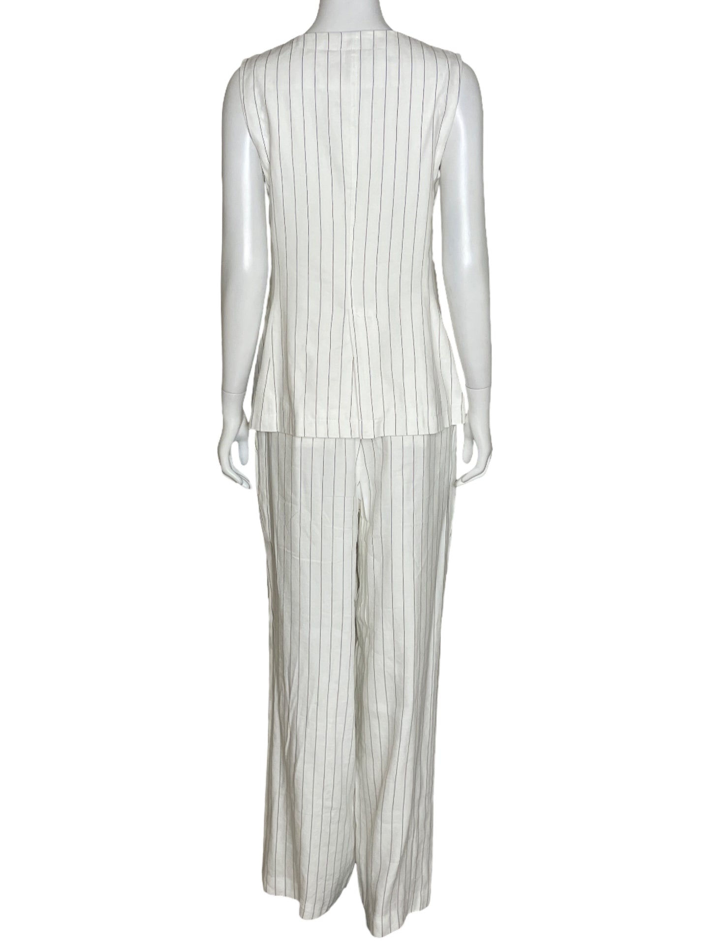 Set Massimo Dutty Rayas Blanco Talla S
