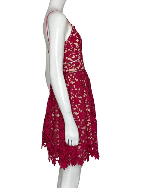 Vestido Love + Harmony Encaje Rojo - Talla L