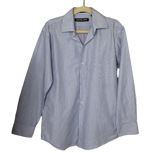 Camisa MICHAEL KORS Rayas Azul - Talla 10T