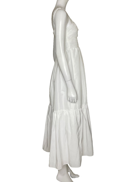 Vestido Self - Portrait Tiras Blanco - Talla 2