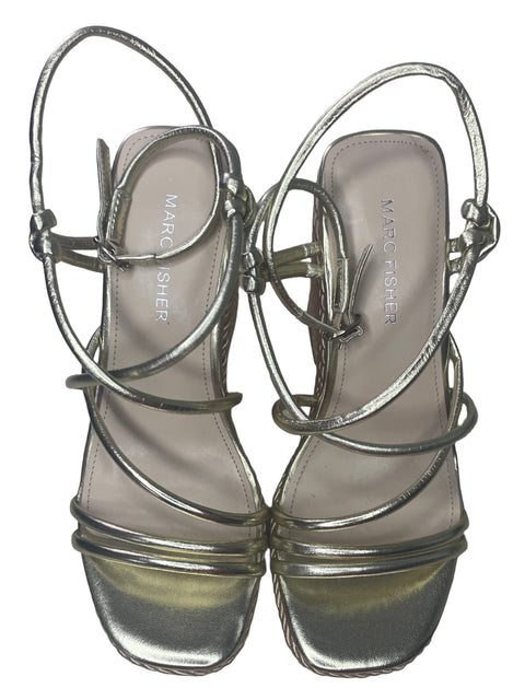 Calzado Marc Fisher Tiras Dorado-Talla 6