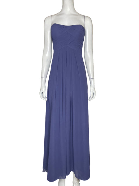 Vestido Morilee Madeline Gardner Strapless Morado - Talla 6