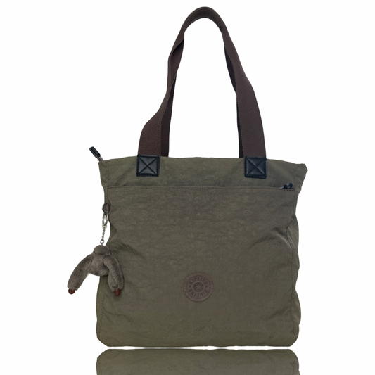 Cartera KIPLING Laptop Tote Bag Verde - Talla U